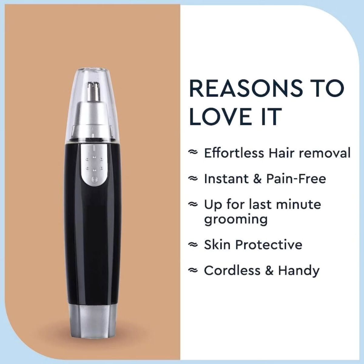 Zylox Painless Hair Remover for Women – Facial, Eyebrow & Body Trimmer