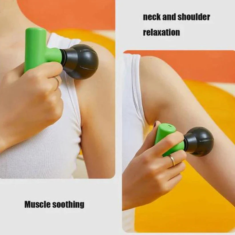 Zylox Muscle Relaxation Massage Gun – Wireless Deep Tissue Body Massager for Pain Relief