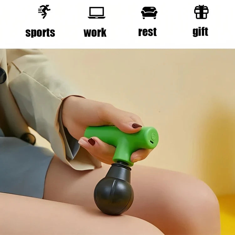 Zylox Muscle Relaxation Massage Gun – Wireless Deep Tissue Body Massager for Pain Relief